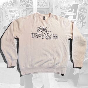 Mac DeMarco 2024 Los Angeles Tour Merch Sweatshirt MD Salad Days Homeshake